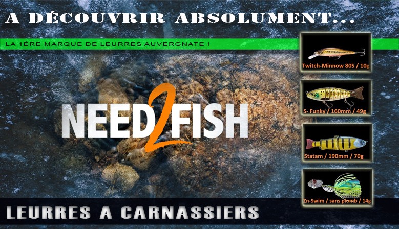 Leurres de p&ecirc;che Auvergnats